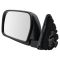 93-98 Toyota T100 Mirror Manual Folding Black LH