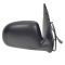 93-03 Ranger Power Mirror Smooth Flat Black RH