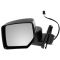 2007-10 Jeep Patriot Textured Power Mirror LH