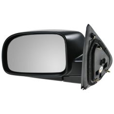 07-10 Hyundai Sante Fe Black w/Smooth Black Cover Power Heated Mirror LH