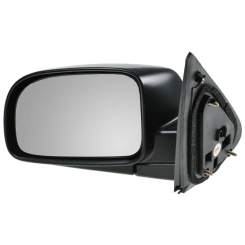 07-10 Hyundai Sante Fe Black w/Smooth Black Cover Power Heated Mirror LH