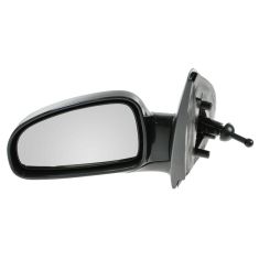 2004-08 Chevy Aveo, Suzuki Swift Manual Remote Mirror w/Black Housing LH