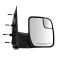 10-13 Ford Van (w/Integrated Spotter) Textured Black Manual Mirror RH