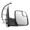 10-13 Ford Van (w/Integrated Spotter) Textured Black Power Mirror RH