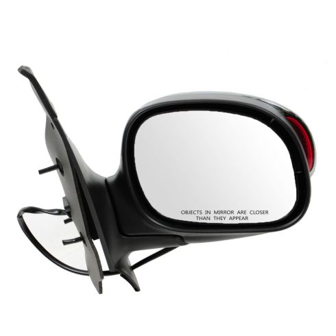 01 (from 1/23/01)-03 F150 Crew Cab Power (w/Exterior Signal) Chrome Cover Mirror RH