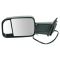 12 Ram 1500, 2500, 3500 Power Heated Puddle Light Signal Texured Black Tow (Flip Up) Mirror LH (TR)