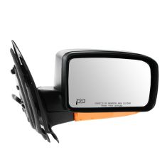 03-06 Expedition Power Heated w/Puddle Light (w/Turn Signal w/Amber Lense) Textured Black Mirror RH
