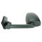 03-17 Chevy Express, GMC Savana Van Single Arm, Dual Glass Textured Black Manual Tow Mirror LH (TR)