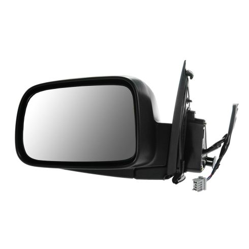 02-06 Honda CR-V Power, Heated Textured Black Mirror LH