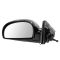 02-05 Hyundai Accent; 06 Accent Htchbk Lever Controlled PTM Mirror LH