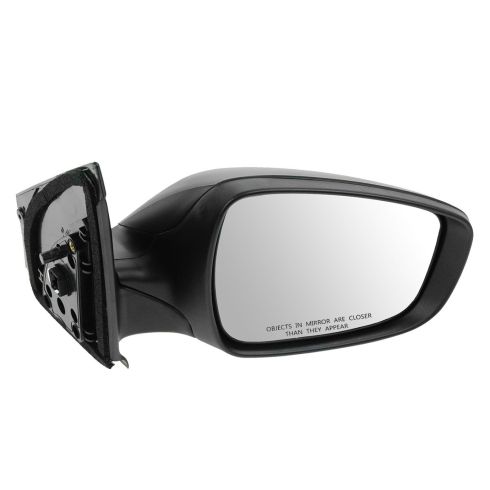 12-13 Hyundai Accent Power Textured Black Mirror RH