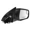 12-14 Chevy Equinox Textured Black Power Mirror w/Convex Insert RH