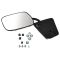 73-91 GM Truck Black Manual Mirror LH = RH