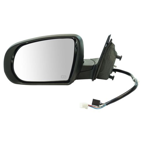 14-17 Jeep Cherokee Power, Heated w/Memory, Turn Signal & Puddle Light PTM Mirror LH