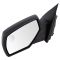 14-17 Silverado, Sierra 1500; 15-17 2500, 3500 Power Heated Blind Spot Textured Black Mirror LH