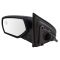 14-17 Silverado, Sierra 1500; 15-17 2500, 3500 Power Heated Blind Spot Textured Black Mirror LH