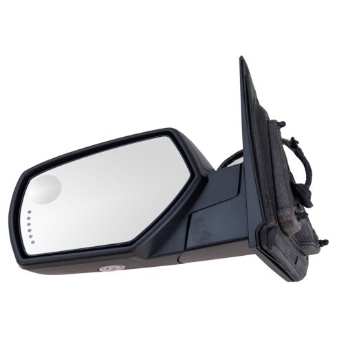 14-17 Silverado,Sierra 1500; 15-17 2500,3500 Power-Fold Heat Memory Signal Puddle Text Mirror LH