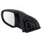 10-11 Hyundai Accent HB Power Textured Black Mirror LH