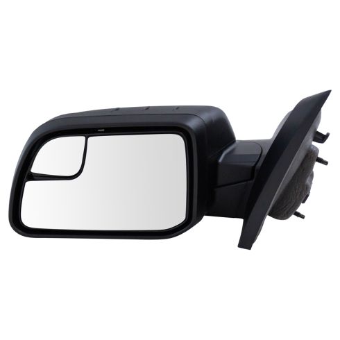 11-14 Ford Edge Power Blind Spot Textured Black Mirror LH