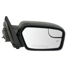 11-12 Ford Hybrid Power Heated Puddle Blind Spot Glass Textured Mirror RH