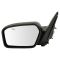 06-09 Ford Fusion Power Heated Puddle (w/o BLIS) Textured Mirror LH