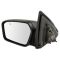 06-09 Ford Fusion Power Heated Puddle (w/o BLIS) Textured Mirror LH