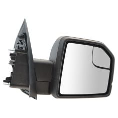 15-16 Ford F150 Textured Black Power Mirror w/Spotter Glass RH (Ford)