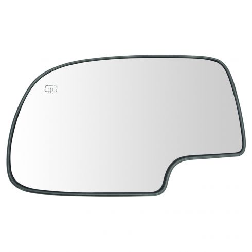 New Driver//Left Side Mirror Glass w//o Turn Signal for GMC Sierra 1500 1999-2006