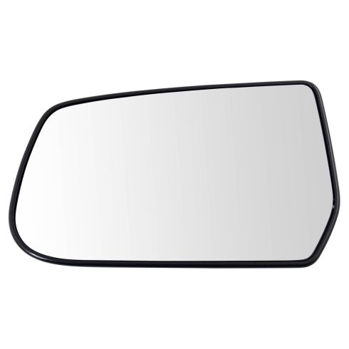 10-11 Chevy Equinox, GMC Terrain Power Mirror Glass w/Backing Plate LH