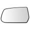 10-11 Chevy Equinox, GMC Terrain Power Mirror Glass w/Backing Plate LH