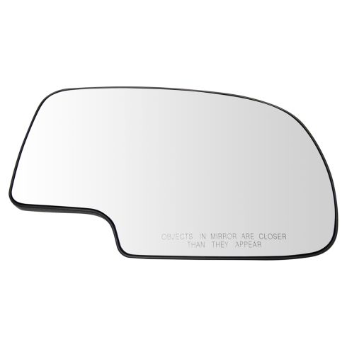 99-07 GM Full Size PU, SUV Mirror Glass (w/4 3/8 Diag) w/Backing Plate RH