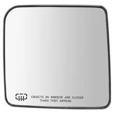 11-15 Jeep Wrangler Convex Heated Mirror Glass w/Backing Plate RH