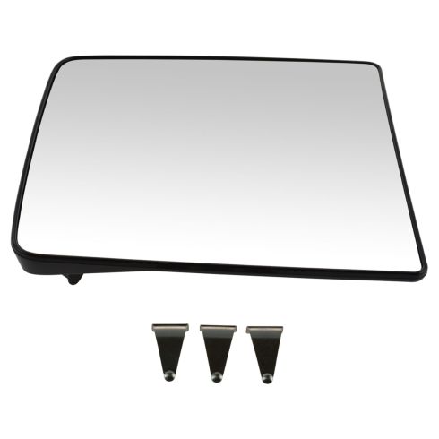 04-14 F150 NB; 99-15 F250SD-F550SD (w/Afterm Tow Mirror) Non Htd Mirror Glass w/Backing Plate RH