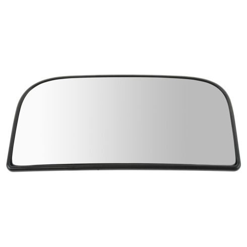88-13 Chevy, GMC Pickup, SUV (w/Tow Mirror) Lower Convex Glass w/Backing Plate & Install Manual LH