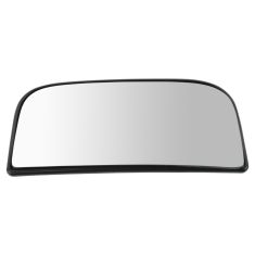 88-13 Chevy, GMC Pickup, SUV (w/Tow Mirror) Lower Convex Glass w/Backing Plate & Install Manual RH