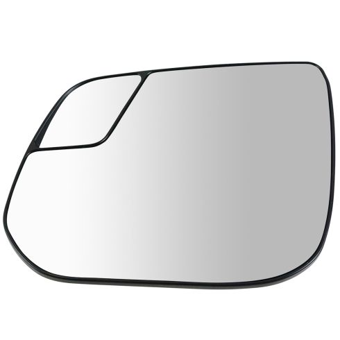 15-16 Chevy Colorado, GMC Canyon Mirror Glass (w/ Convex Spotter Glass) w/Backing Plate LH
