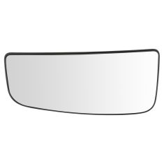 K Source Left Driver Lower Convex Mirror Glass w/Holder for 15-20 F150,17-19 F250 F350 