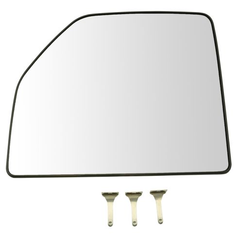 15-17 Ford F150; 17 F250SD-F550SD (w/OE Tow Mirror) Non Heated Upper Mirror Glass w/Backing LH
