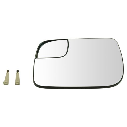 11-12 Explorer; 13-17 Explorer Police (w/Htd Convex Spotter Glass) Heated Mirror Glass w/Backing LH