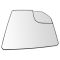 15-17 Ford F150 (w/OE Non Towing Mirror w/Spotter Glass) Mirror Glass w/Backing LH