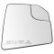 15-17 Ford F150 (w/OE Non Towing Mirror w/Spotter Glass) Convex Mirror Glass w/Backing RH