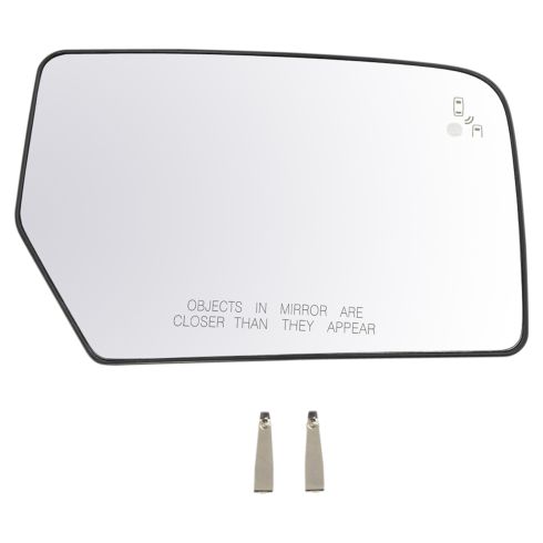 15-17 Ford Expedition (w/OE Mirror & Blind Spot Ind) Heated Convex Mirror Glass w/Backing Plate RH