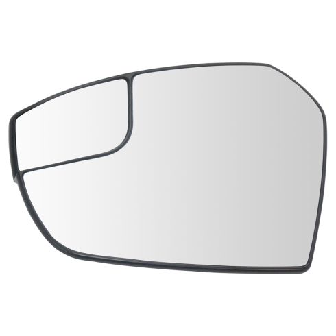 17-18 Ford Escape (w/OE or AM Mirror & w/Spotter Glass) Flat Mirror Glass w/Backing Plate LH