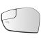 17-18 Ford Escape (w/OE or AM Mirror & w/Spotter Glass) Flat Heated Mirror Glass w/Backing Plate LH