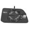 11 (from 2/28/11)-14 Edge; 11-14 MKX Power Heated Mirror Glass w/Spotter Glass & Backing LH (Ford)