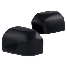15-18 Ford F150; 17-18 Raptor (w/OE or AF Mir) UPGRADE Checker Flag Style PTM Mirror Cap PAIR