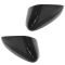 13-15 Ford Fusion, Fusion Hybrid (w/o BLIS or Elctrochromic) Black PTM Mirror Cover Cap Pair(Ford)