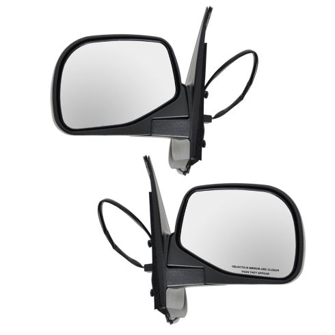Black Power Mirrors Pair for Mountaineer Ford Explorer