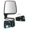 1987-02 Jeep Wrangler folding Manual Mirror Pair