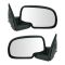 1999-07 Chevy CK Truck Manual Mirror Black Pair